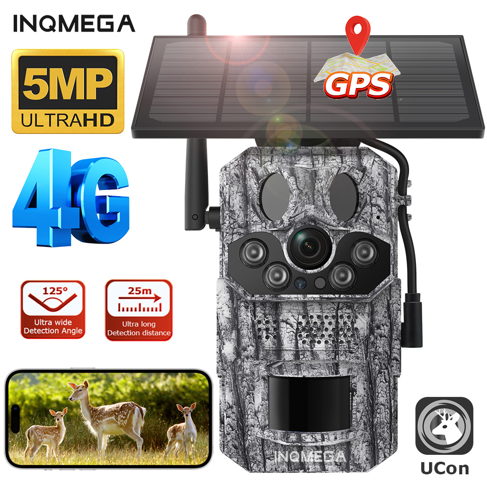 Trail Camera Infrared - INQMEGA4G 2K 5MP PIR aktywowany ruchem